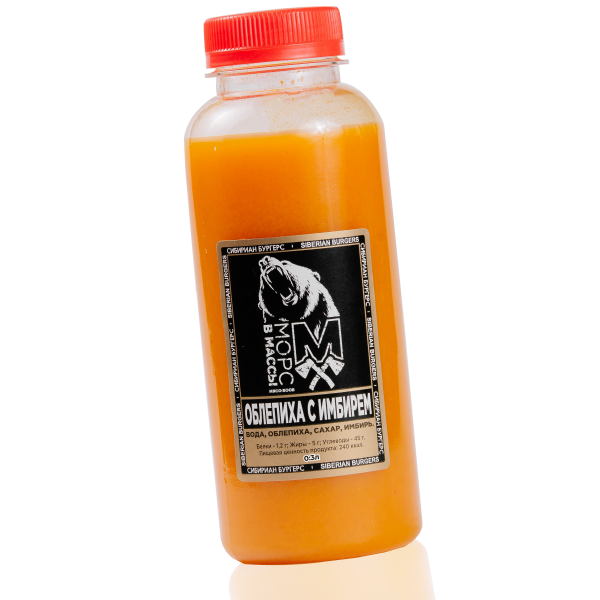 Морс облепиховый с имбирём