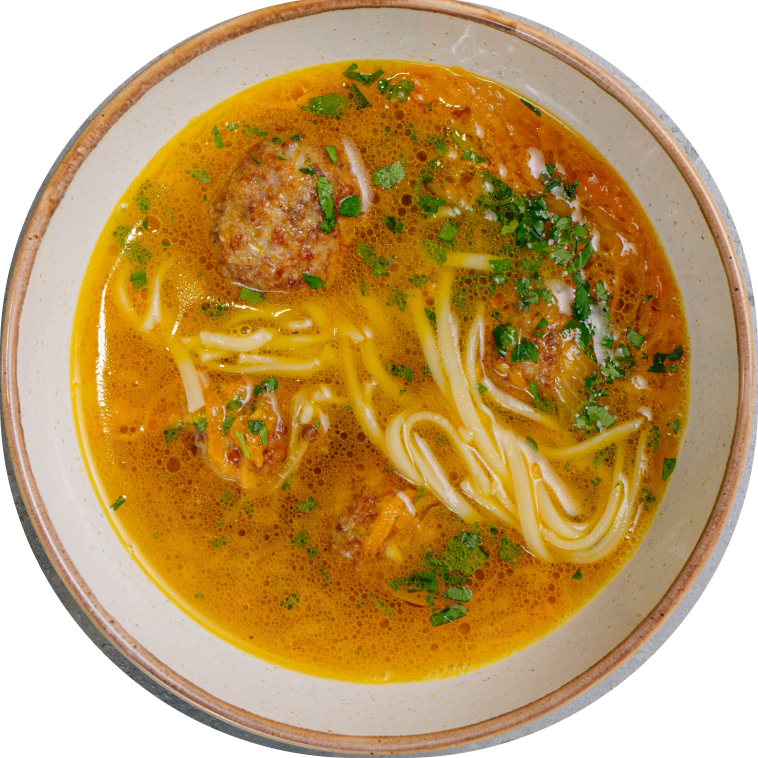 Суп с фрикадельками